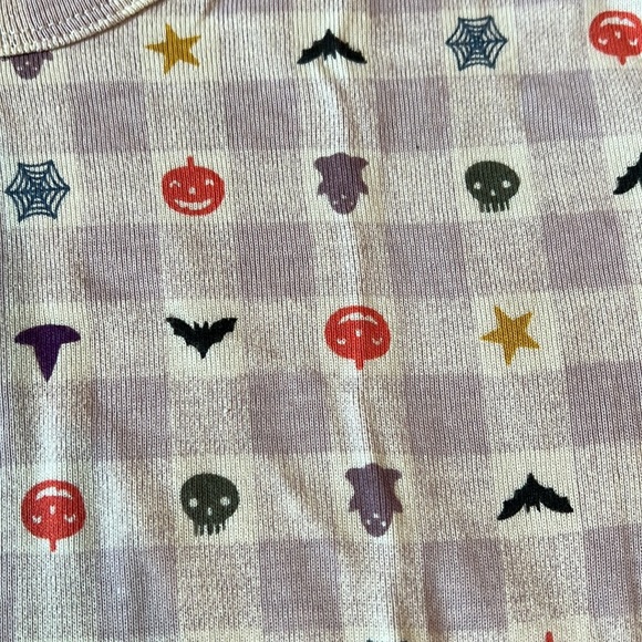 Gap Kids 🎃 Heathered Lavender Halloween Pajamas - Picture 3 of 7
